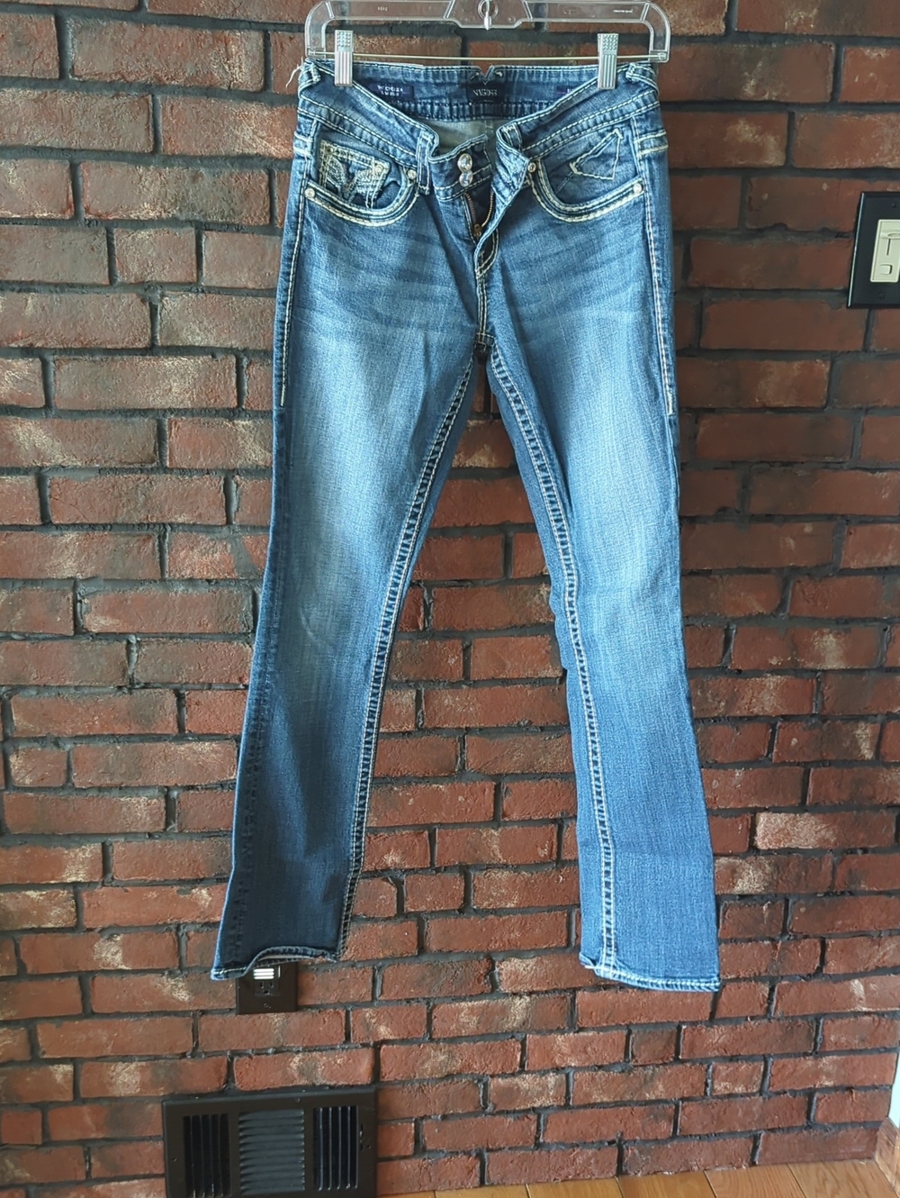 Vigoss Women's Medium Blue Bootcut Jeans